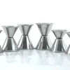 Precision Jigger Set - Double-Sided, Stainless Steel with Versatile Sizes